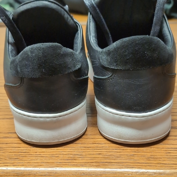 Filling Pieces Black Leather Men's Sneakers - Picture 7 of 10